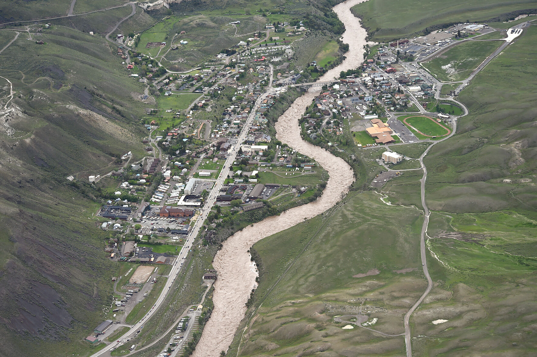 Flooding aerial